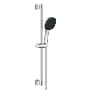 GROHE Vitalio Comfort QuickFix Glijstangset - 60cm - met handdouche - 2 straalsoorten - 8.0l/min - met slang - 175cm - chroom 26398001