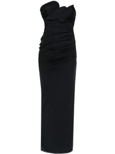 Christopher Esber robe Encompassed Looped Bodice - Noir