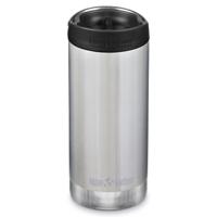 Klean Kanteen Tkwide 355Ml/12Oz + Koffiedop Thermosfles Brushed Stainless 355ml