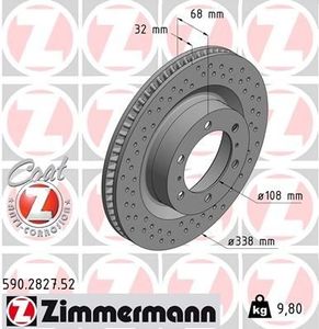 Remschijf SPORT REMSCHIJF COAT Z 590282752