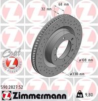 Remschijf SPORT REMSCHIJF COAT Z 590282752
