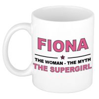 Fiona The woman, The myth the supergirl collega kado mokken/bekers 300 ml