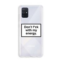 My energy: Galaxy A71 Transparant Hoesje