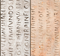 Letter behang Epigraaf