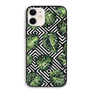 Geometrische jungle: iPhone 12 Pro Biologisch afbreekbaar hoesje