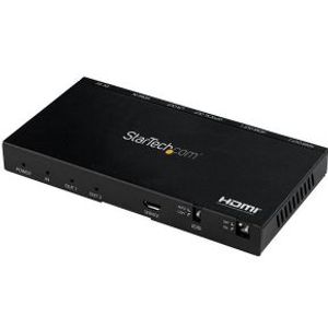 StarTech.com HDMI splitter 2-poorts 4K 60Hz met ingebouwde scaler