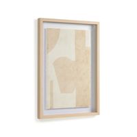 Kave Home Schilderij Nannete 70 x 50cm - Beige