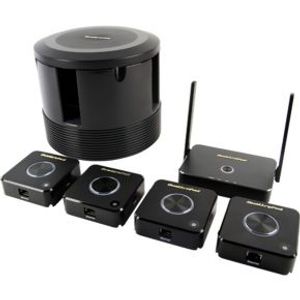 EZCast Pro Quattropod Deluxe Pack 4x Zender 1x Ontvanger - (4x T01, 1 x R01) draadloos presentatiesy