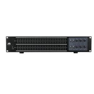 Omnitronic GEQ-2310 2-kanaals 19 inch equalizer