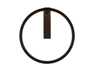 SLV Led wandlampOne Ø 40cm zwart - 1002915
