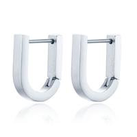 Heren Oorbellen LGT JWLS Geometric shape 1 - Zilver