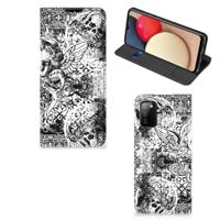 Mobiel BookCase Samsung Galaxy M02s | A02s Skulls Angel