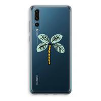 Palmboom: Huawei P20 Pro Transparant Hoesje - thumbnail