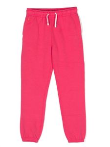 POLO RALPH LAUREN KIDS pantalon de jogging à logo - Rose