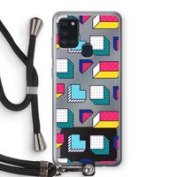 8-bit N°7: Samsung Galaxy A21s Transparant Hoesje met koord