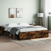 Bedframe gerookt eikenkleurig 160x200 cm