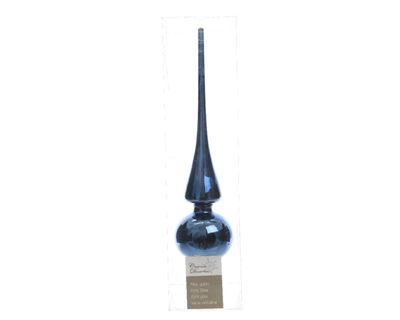 Piek glas glans diameter 6x26cm nacht blauw - Ksd