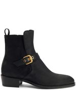 Giuseppe Zanotti bottines Jhonny en cuir - Noir - thumbnail