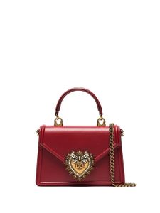 Dolce & Gabbana mini sac cabas Devotion - Rouge