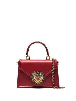 Dolce & Gabbana petit sac cabas Devotion - Rouge