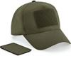 Beechfield CB638 Removable Patch 5 Panel Cap - Military Green - One Size