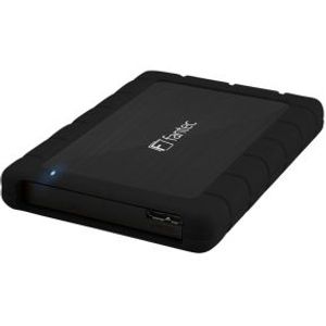 Fantec AluPro U3 HDD-/SSD-behuizing Zwart 2.5" Stroomvoorziening via USB