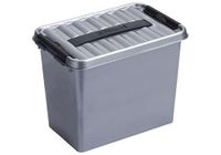 Sunware Q-line box 9 liter metaal/zwart