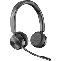 HP Poly Savi 7220 Stereo DECT On Ear headset Computer DECT Stereo Zwart Volumeregeling, Microfoon uitschakelbaar (mute) - thumbnail