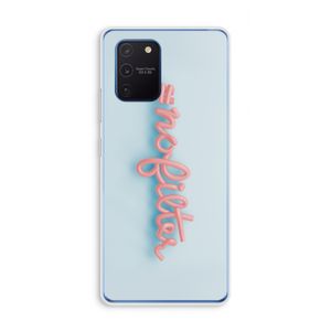 #nofilter: Samsung Galaxy Note 10 Lite Transparant Hoesje