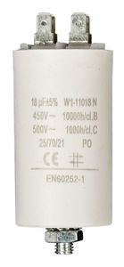 Fixapart W1-11018N Condensator 18.0 uf / 450 V + Aarde