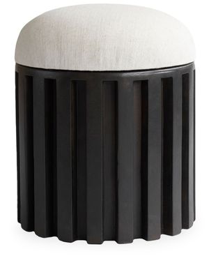 101 Copenhagen tabouret Tribu en lin - Noir