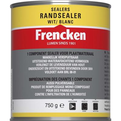 Frencken randsealer - 1 component - 750 ml - wit