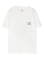 C.P. Company Kids t-shirt en coton à logo imprimé - Blanc - thumbnail