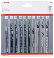 Bosch Accessoires 10-delige decoupeerzaagbladenset Wood - 2607011169