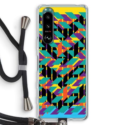 Skew Bee 1: Sony Xperia 5 III Transparant Hoesje met koord