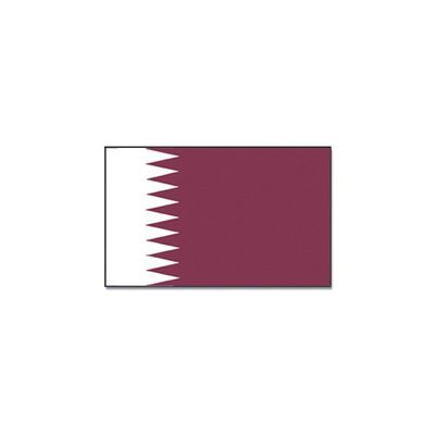 Vlag van Qatar 90 x 150 cm feestartikelen