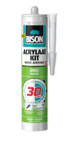 Acrylaatkit Snel 30 minuten Wit Koker 300 ml - Bison