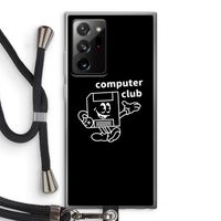 Floppyhead: Samsung Galaxy Note 20 Ultra / Note 20 Ultra 5G Transparant Hoesje met koord