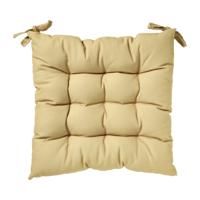 Zitkussen - geel - 40x40 cm