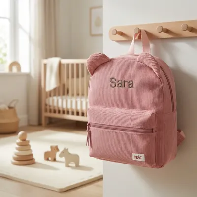 Rugzak Prêt Ridge and Row Berenoortjes Vintage Pink