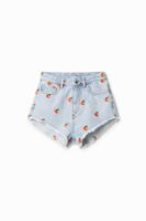 Spijkershort fruit - BLUE - 42