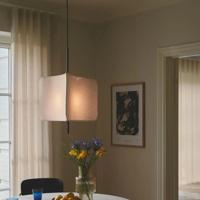 Hanglamp eettafel stof 'Tinto' design 50cm Hanglamp eettafel stof 'Tinto' design 50cm