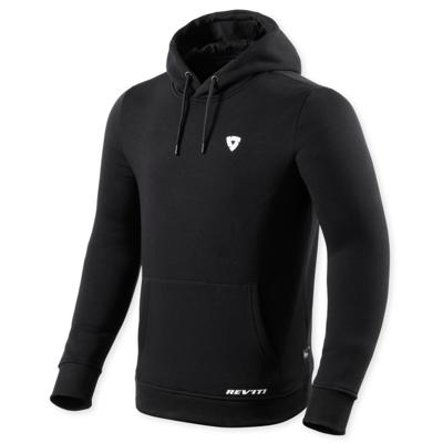 REV'IT! Jeremy Hoodie, T-shirts en sweaters voor de motorrijder, Zwart