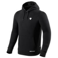 REV'IT! Jeremy Hoodie, T-shirts en sweaters voor de motorrijder, Zwart