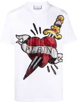 Philipp Plein t-shirt Love Summer - Blanc - thumbnail