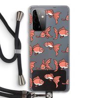 Blub: Samsung Galaxy A72 5G Transparant Hoesje met koord