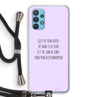 Ochtendhumeur: Samsung Galaxy A32 4G Transparant Hoesje met koord