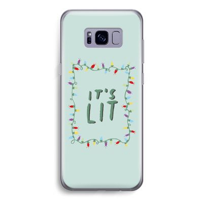 It's Lit: Samsung Galaxy S8 Transparant Hoesje