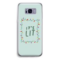 It's Lit: Samsung Galaxy S8 Transparant Hoesje