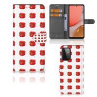 Samsung Galaxy A72 | Book Cover | Paprika Red
